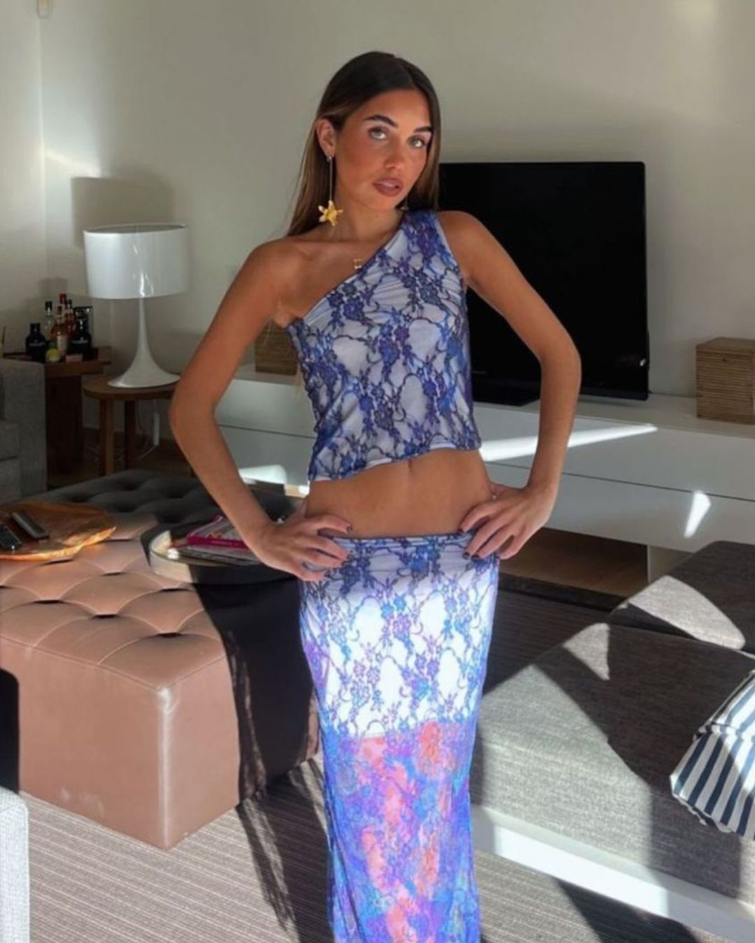 Lavender Asymmetric Top