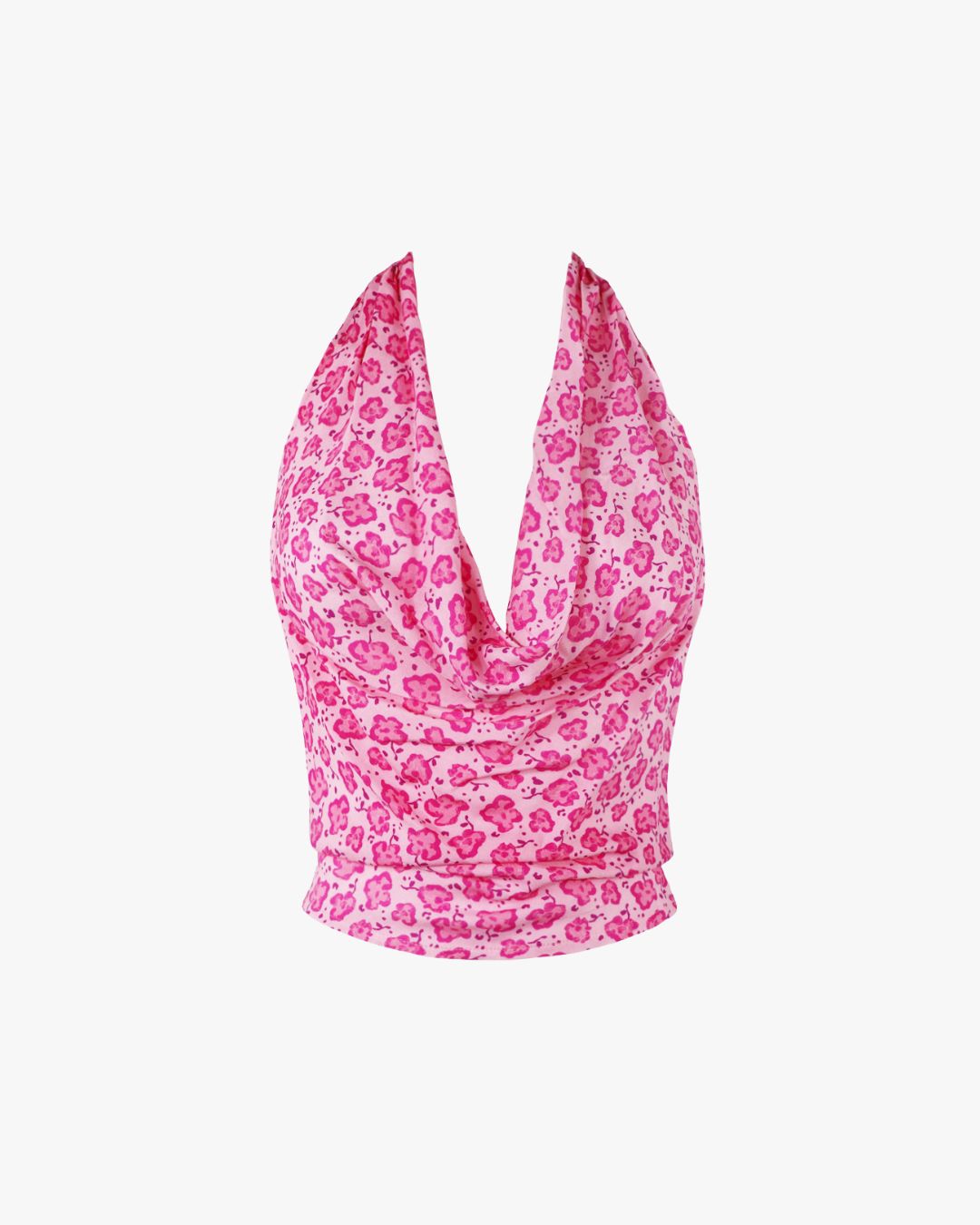 Top Halter Lirio Rosa