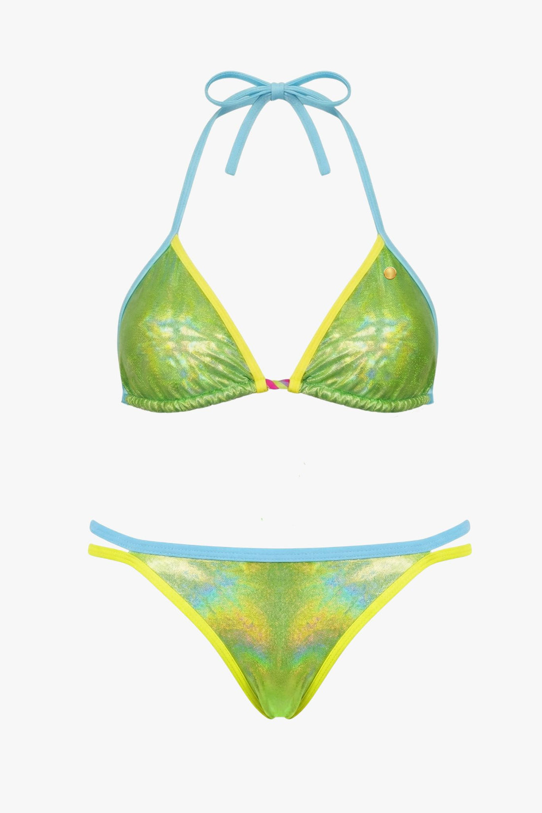 Lime full bikini