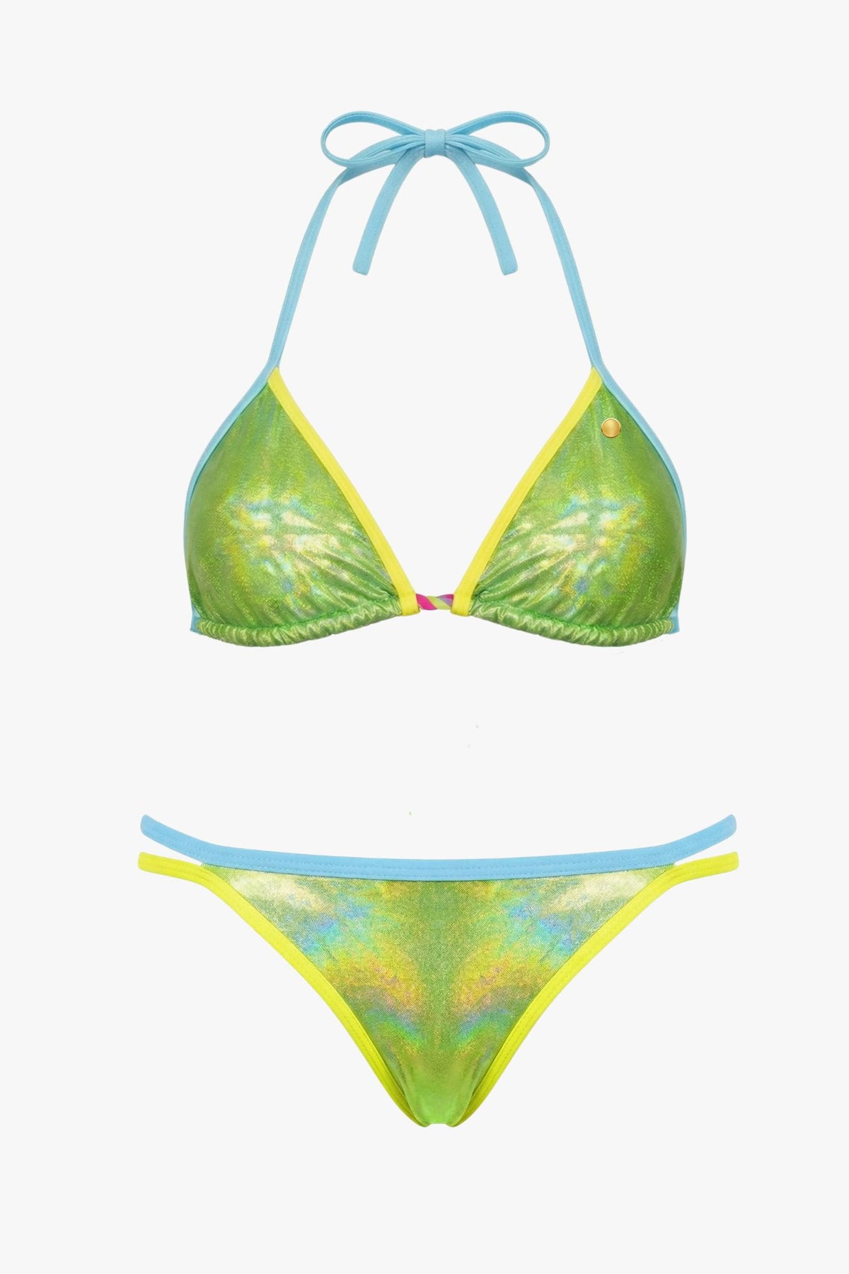 Lime full bikini